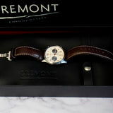 Bremont Automatic Chronograph Watch ALT1-C Date Cream Dial 43mm Chronometer Wristwatch B&P