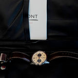 Bremont Automatic Chronograph Watch ALT1-C Date Cream Dial 43mm Chronometer Wristwatch B&P