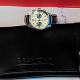 Bremont Automatic Chronograph Watch ALT1-C Date Cream Dial 43mm Chronometer Wristwatch B&P