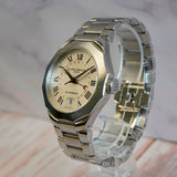 Baume & Mercier Riviera GMT Automatic Watch 65563 Date 40mm ALL S.S.