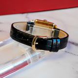 1948 Longines 14K Gold Tank Case 17 Jewels Cal. 10L Swiss 26mm Wristwatch