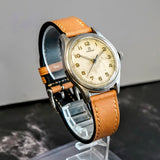 1944 WWII Omega U.S. Army Watch 2384-1 35mm 16 Jewels Military Swiss Wristwatch