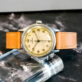 1944 WWII Omega U.S. Army Watch 2384-1 35mm 16 Jewels Military Swiss Wristwatch