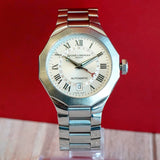 Baume & Mercier Riviera GMT Automatic Watch 65563 Date 40mm ALL S.S.