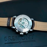 Bremont Automatic Chronograph Watch ALT1-C Date Cream Dial 43mm Chronometer Wristwatch B&P