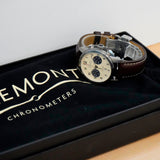 Bremont Automatic Chronograph Watch ALT1-C Date Cream Dial 43mm Chronometer Wristwatch B&P