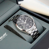 Tag Heuer Carrera Twin-Time Automatic Watch WV2115-0 GMT Date 39mm ALL S.S. Box & Papers