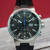Oris Williams Chronograph Automatic Watch 01 774 7717 4154 Date 44mm S.S. ALL Original 2-Box & Papers