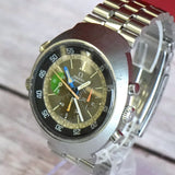 1969 Omega Flightmaster Chronograph Watch 143.013 Cal. 910 17 Jewels  43mm - ALL S.S. Original Bracelet