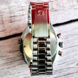 1969 Omega Flightmaster Chronograph Watch 143.013 Cal. 910 17 Jewels  43mm - ALL S.S. Original Bracelet
