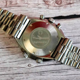 1969 Omega Flightmaster Chronograph Watch 143.013 Cal. 910 17 Jewels  43mm - ALL S.S. Original Bracelet