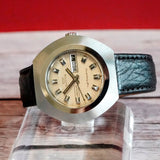 Vintage NOS Glycine Vacuum High Frequency Manual Watch 343.121 Day/Date 42mm SS