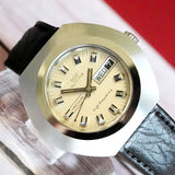 Vintage NOS Glycine Vacuum High Frequency Manual Watch 343.121 Day/Date 42mm SS