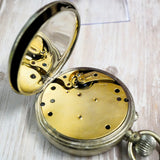Vintage Tiffany & Co. Oversized "Goliath" Pocket Watch Openface 70mm Swiss Made