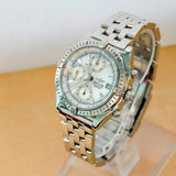 Breitling Chronomat Automatic Watch A13352 Date MOP Dial 40mm ALL S.S.
