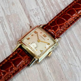 1948 Longines Tank Case 17 Jewels Cal. 23Z Swiss 26mm Swiss Wristwatch 10K G.F.