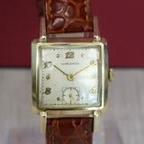 1948 Longines Tank Case 17 Jewels Cal. 23Z Swiss 26mm Swiss Wristwatch 10K G.F.