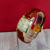 1948 Longines Tank Case 17 Jewels Cal. 23Z Swiss 26mm Swiss Wristwatch 10K G.F.