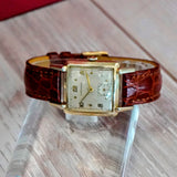 1948 Longines Tank Case 17 Jewels Cal. 23Z Swiss 26mm Swiss Wristwatch 10K G.F.