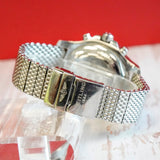 Breitling Colt Chronograph Automatic Watch A13388 Date 44mm ALL S.S. Mesh Band