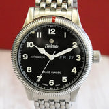 Tutima Grand Classic Automatic Watch Day/Date 43mm S.S. Original Bracelet