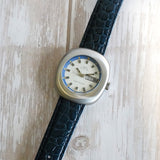 1970s NOS Glycine Vacuum High Frequency Mechanical Watch 343.111 Day/Date 38mm S.S.