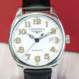 Longines Spirit Automatic Watch L2.700.4 Date 40mm S.S. - Original Leather Strap