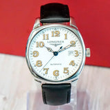 Longines Spirit Automatic Watch L2.700.4 Date 40mm S.S. - Original Leather Strap