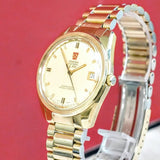 1970 Omega Electronic f300Hz Chronometer Watch CD 198.001 Date Tunning Fork 1250