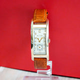 1938 Bulova Wilson Curvex Tank Watch Cal. 7AP 21 Jewels 52mm Lug to Lug U.S.A.