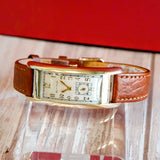 1938 Bulova Wilson Curvex Tank Watch Cal. 7AP 21 Jewels 52mm Lug to Lug U.S.A.