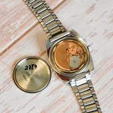 1977 Omega Seamaster Automatic Watch 166.0225 Day/Date Cal. 1022 "TV-Shaped" Case ALL S.S. - Original Omega Bracelet
