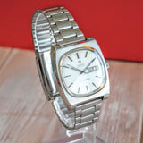 1977 Omega Seamaster Automatic Watch 166.0225 Day/Date Cal. 1022 "TV-Shaped" Case ALL S.S. - Original Omega Bracelet