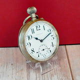Vintage Tiffany & Co. Oversized "Goliath" Pocket Watch Openface 70mm Swiss Made