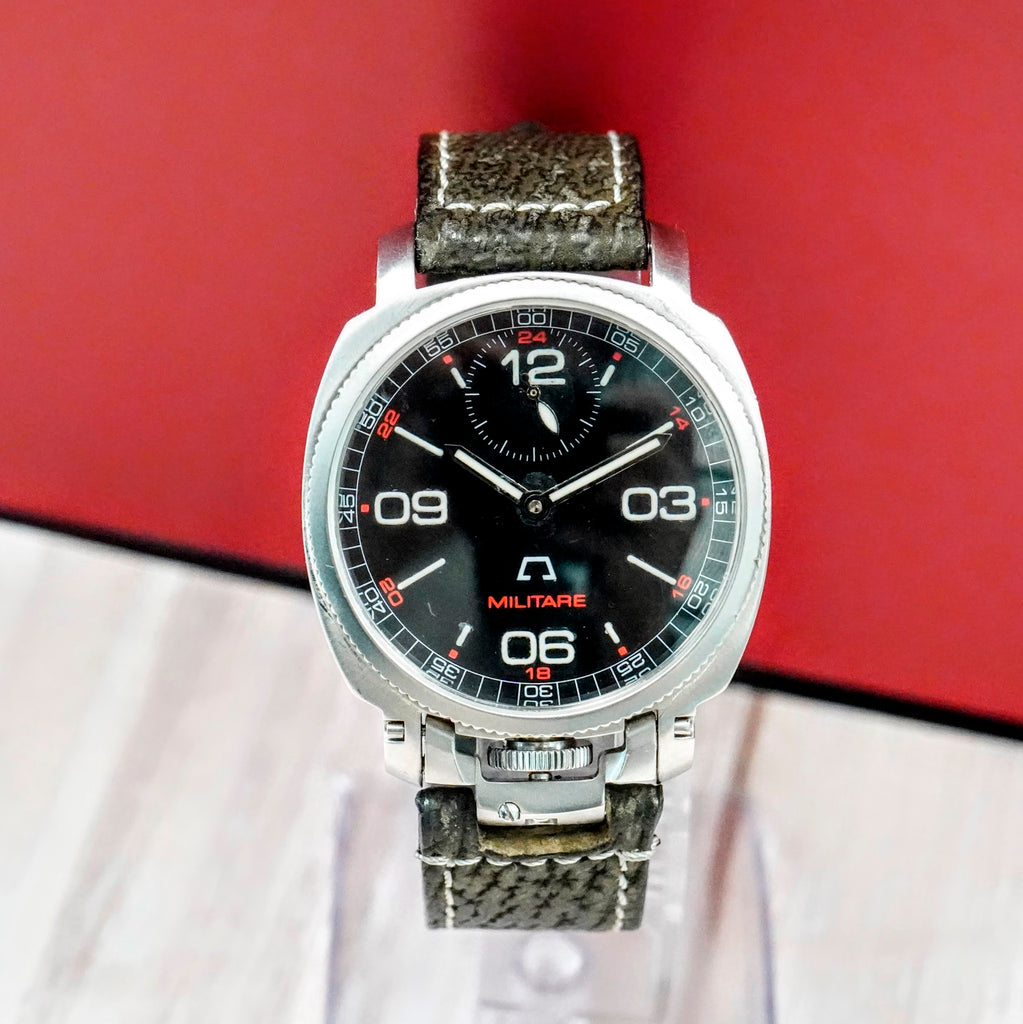 Anonimo Militare Watch 43mm Mod. 2004 Opera Meccana Wristwatch Black D ...