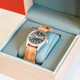 Hamilton Khaki Field Mechanical Watch H694390 38mm S.S. ALL Original - 2-Box & Papers