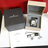 Hamilton Jazzmaster Performer Automatic Chronograph Watch H366060 42mm ALL S.S. - ALL Original 2-Box & Papers