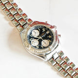 Breitling Colt Chronograph Automatic Watch A13035.1 Date 41mm Black Dial ALL S.S.