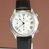 Baume & Mercier Baumatic Chronograph Watch MV040122 Date 36mm S.S. - Original Strap & Clasp