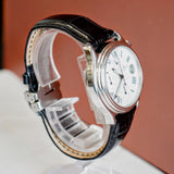 Baume & Mercier Baumatic Chronograph Watch MV040122 Date 36mm S.S. - Original Strap & Clasp