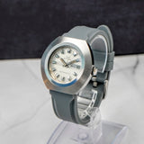 1970s NOS Glycine Vacumm High Frequency Mechanical Watch 343.121 Day/Date 42mm S.S.