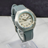 1970s NOS Glycine Vacumm High Frequency Mechanical Watch 343.121 Day/Date 42mm S.S.