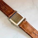 1970s NOS Glycine Compressor High Frequency Automatic Watch 344.171 Day/Date 35mm S.S. TV-Shaped Case