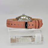 Ladies Rolex Oyster Perpetual 31 Watch Stainless Steel 177200 Pink Baton Markers