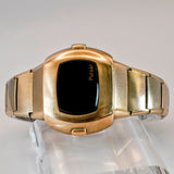 Vintage Pulsar P3 LED Watch 41mm 14K GF & Original Bracelet Digital Wristwatch
