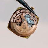 1972 Omega Geneve Automatic Watch 162.0010 Date 24 Jewels 32mm - ALL Gold S.S.