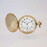 1913 ROCKFORD Pocket Watch 12s Hunter Case 17 Jewels Grade 330 10K G.F. USA