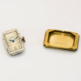 1934 Waltham Tank Watch 17 Jewels Grade No. 767 Art Deco Style Wristwatch 19mm