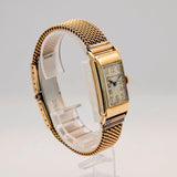 1934 Waltham Tank Watch 17 Jewels Grade No. 767 Art Deco Style Wristwatch 19mm