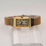 1934 Waltham Tank Watch 17 Jewels Grade No. 767 Art Deco Style Wristwatch 19mm